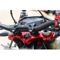 CNC Racing Handlebar Lower Clamps for the Ducati Hypermotard 698 Mono CNC Racing Handlebar Lower Clamps for the Ducati Hypermotard 698 Mono